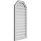 Ekena Millwork Octagonal Top Surface Mount PVC Gable Vent w/ 2"W x 1-1/2"P Brickmould Frame, 18"W x 38"H GVPOT18X3802SF - alternate 5
